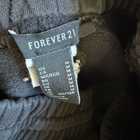 Forever 21 Charcoal Joggers women size medium - Picture 3 of 3